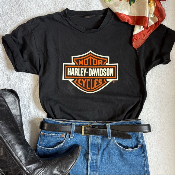 Harley-Davidson Tops - Harley-Davidson Iowa Park, TX Graphic Tee |  Large | 100% Cotton